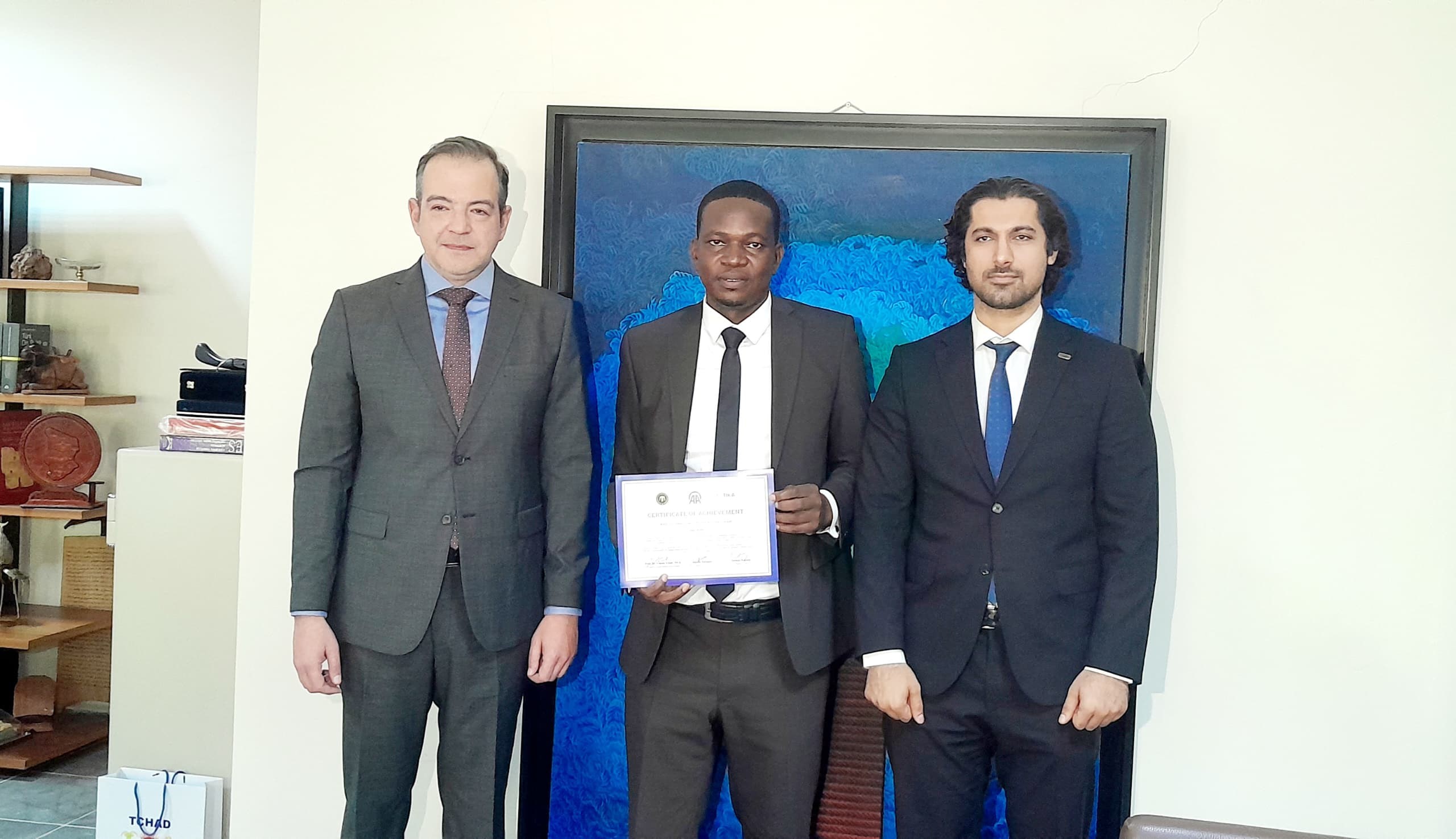 Tchad : Elvis Tabo formé en journalisme de guerre en Turquie Tchad : Elvis Tabo formé en journalisme de guerre en Turquie