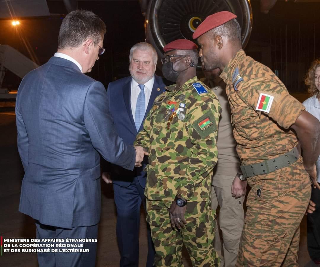 Burkina : visite du vice-Premier ministre russe Alexandre Novak Burkina : visite du vice-Premier ministre russe Alexandre Novak