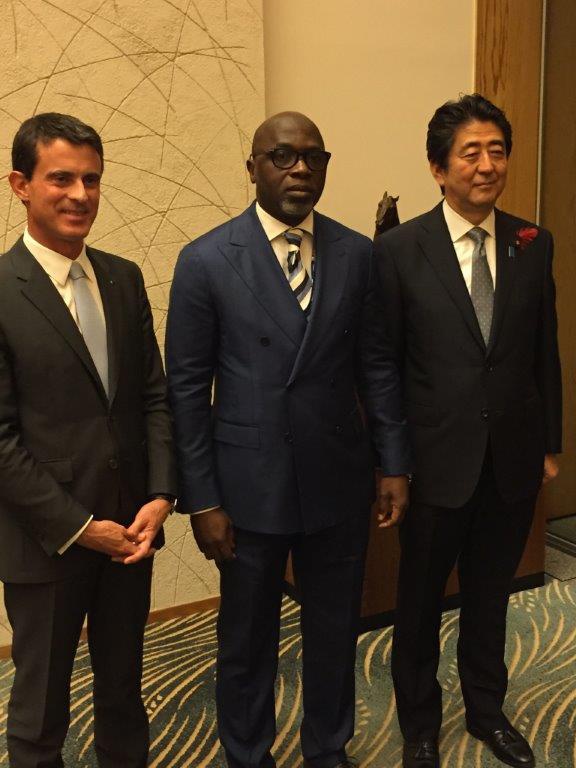 Jean-Baptiste Diathoud, Directeur Général de Technosial fait l'honneur du Congo