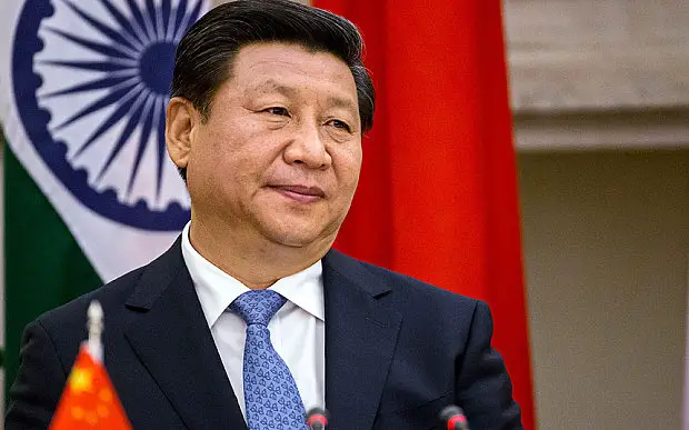 Xi Jinping was on a three day visit to India Photo: Bloomberg