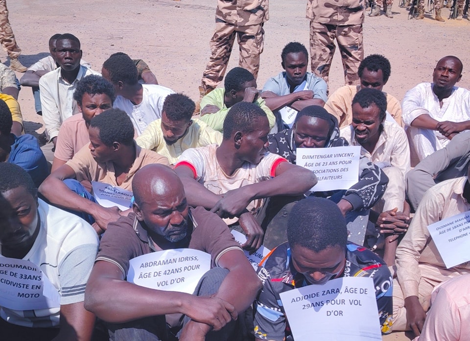 Tchad - Coup de filet à N'Djaména : Plus de 50 malfrats et un arsenal saisis Tchad - Coup de filet à N'Djaména : Plus de 50 malfrats et un arsenal saisis