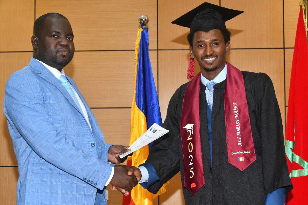 Tchad : Remise de Diplômes à 27 Contrôleurs Aériens Tchadiens formés à l'Académie Internationale Mohammed VI de Casablanca