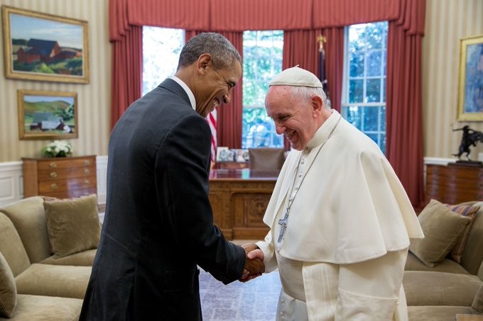 Hommage de Barack Obama au Pape François