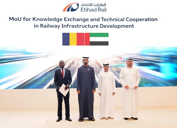 Tchad : Signature d'un protocole d'accord majeur avec les Émirats Arabes Unis pour la construction de chemins de fer vers le Cameroun