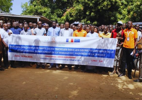 Tchad - Laï : Amélioration de la mobilité pour la santé communautaire grâce à une dotation de tricycles Tchad - Laï : Amélioration de la mobilité pour la santé communautaire grâce à une dotation de tricycles
