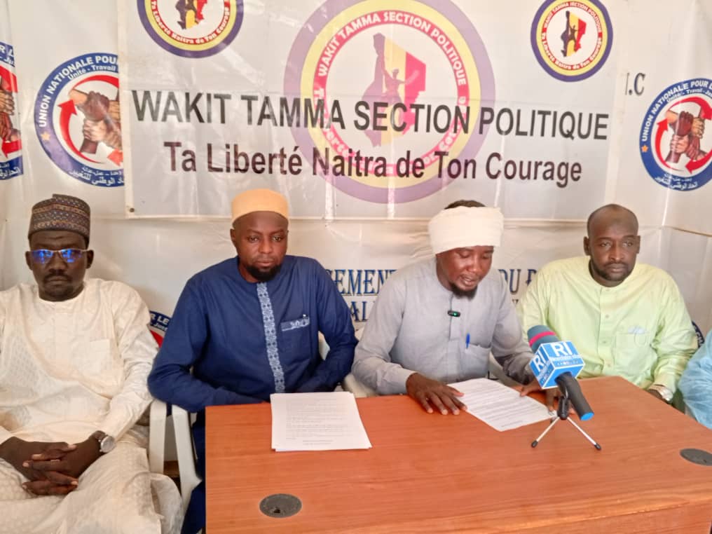 Tchad : Wakit Tamma exige la libération du Dr Succès Masra Tchad : Wakit Tamma exige la libération du Dr Succès Masra