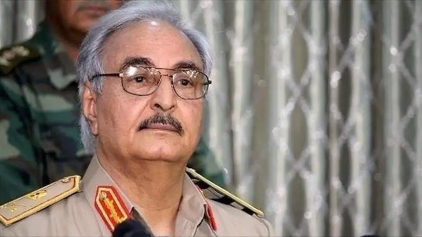 Le Général libyen Khalifa Haftar - Credit photo