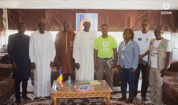Tchad : Le Directeur pays par Intérim d'Oxfam reçu par les autorités provinciales du Lac Tchad : Le Directeur pays par Intérim d'Oxfam reçu par les autorités provinciales du Lac