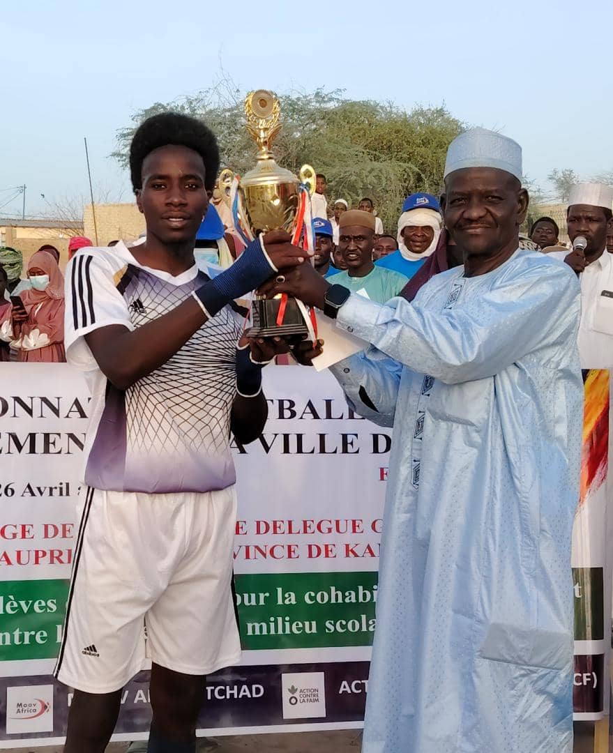 Tchad - Mao : L'équipe du Lycée Alifa Zezerti de Mao remporte le tournoi inter-établissements de football de la ville Tchad - Mao : L'équipe du Lycée Alifa Zezerti de Mao remporte le tournoi inter-établissements de football de la ville
