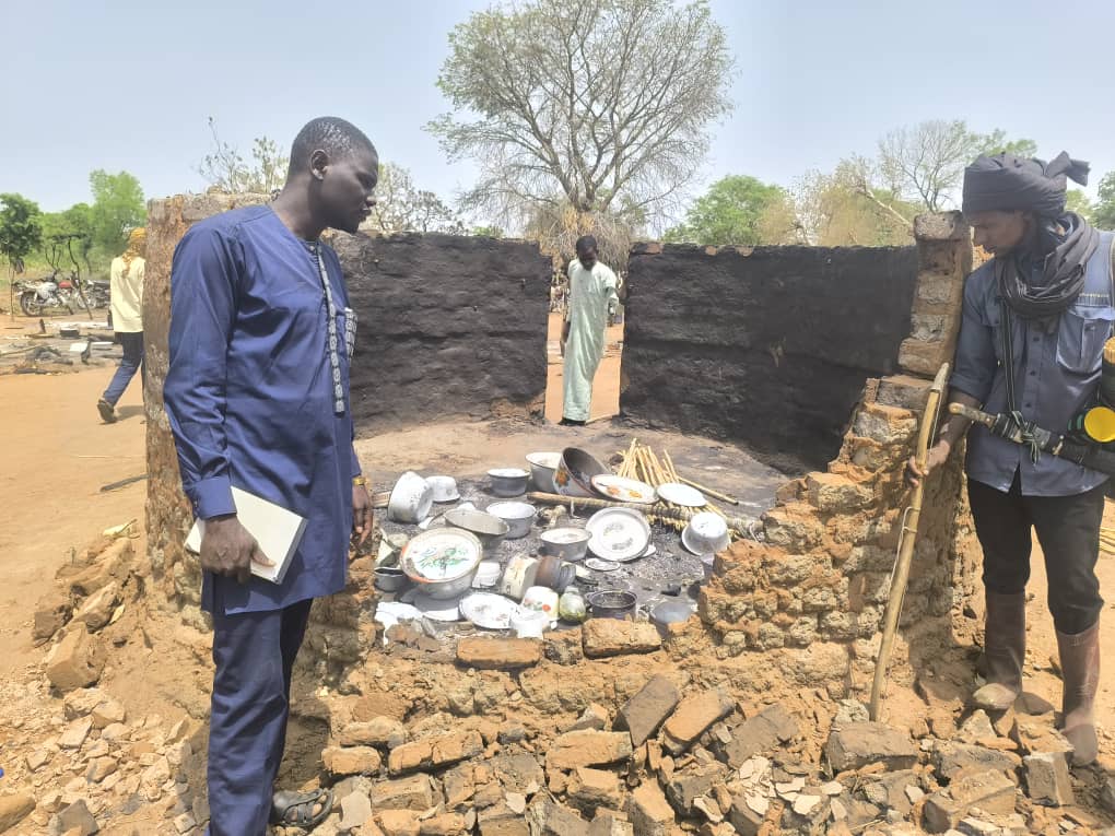 Tchad : Le village de Mandakao dévasté par un conflit intercommunautaire Tchad : Le village de Mandakao dévasté par un conflit intercommunautaire