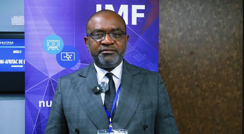 Elenga Ngaporo Okina, chef de le délégation congolaise à Abidjan Elenga Ngaporo Okina, chef de le délégation congolaise à Abidjan