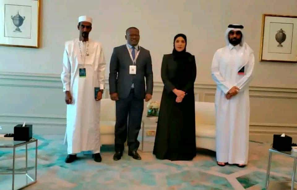 Tchad : le président de la CNDH reçu en audience par son homologue du Qatar Tchad : le président de la CNDH reçu en audience par son homologue du Qatar