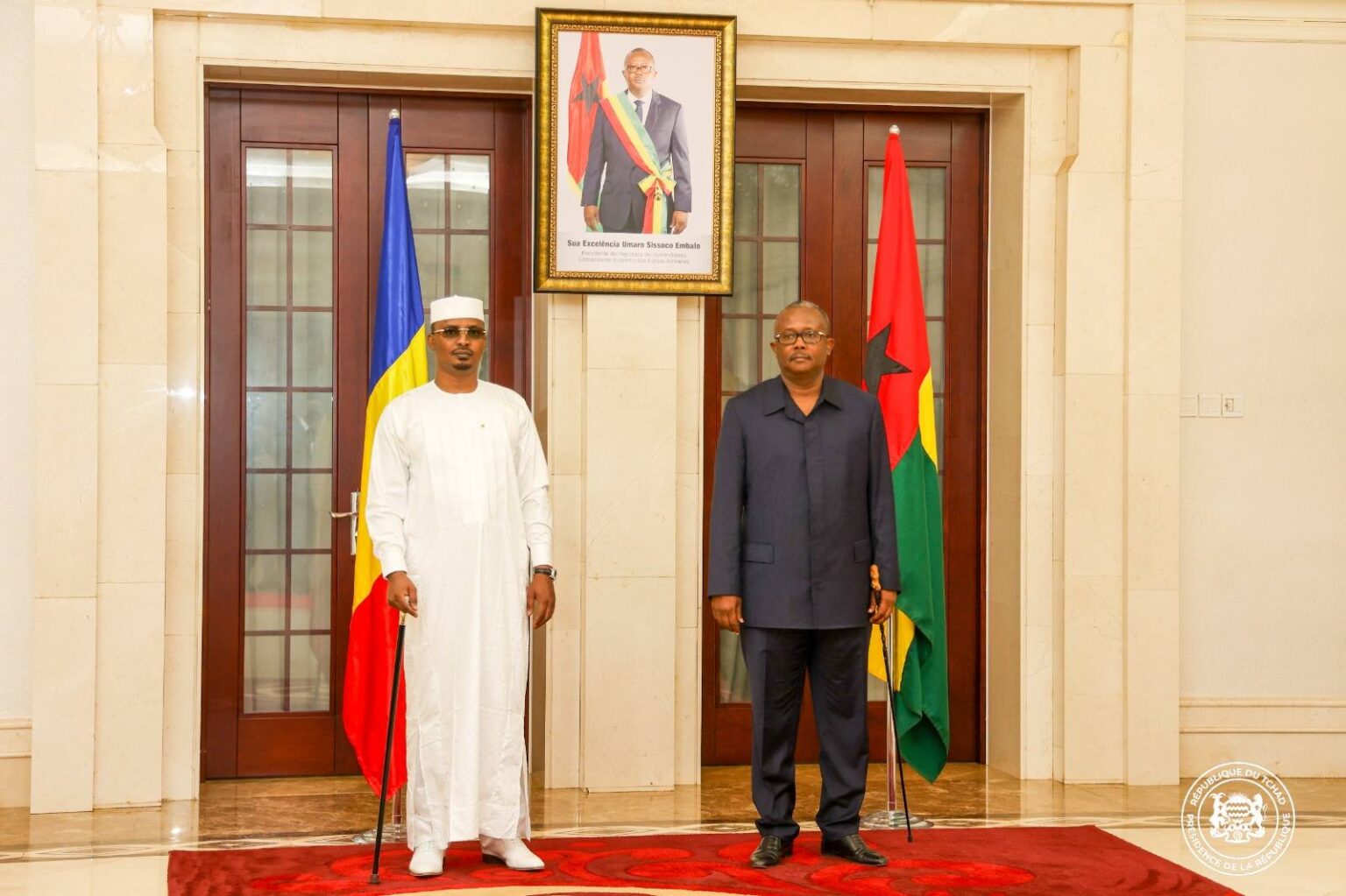 Tchad-Guinée Bissau : Le Président Déby Itno en visite d'État pour renforcer la coopération Tchad-Guinée Bissau : Le Président Déby Itno en visite d'État pour renforcer la coopération