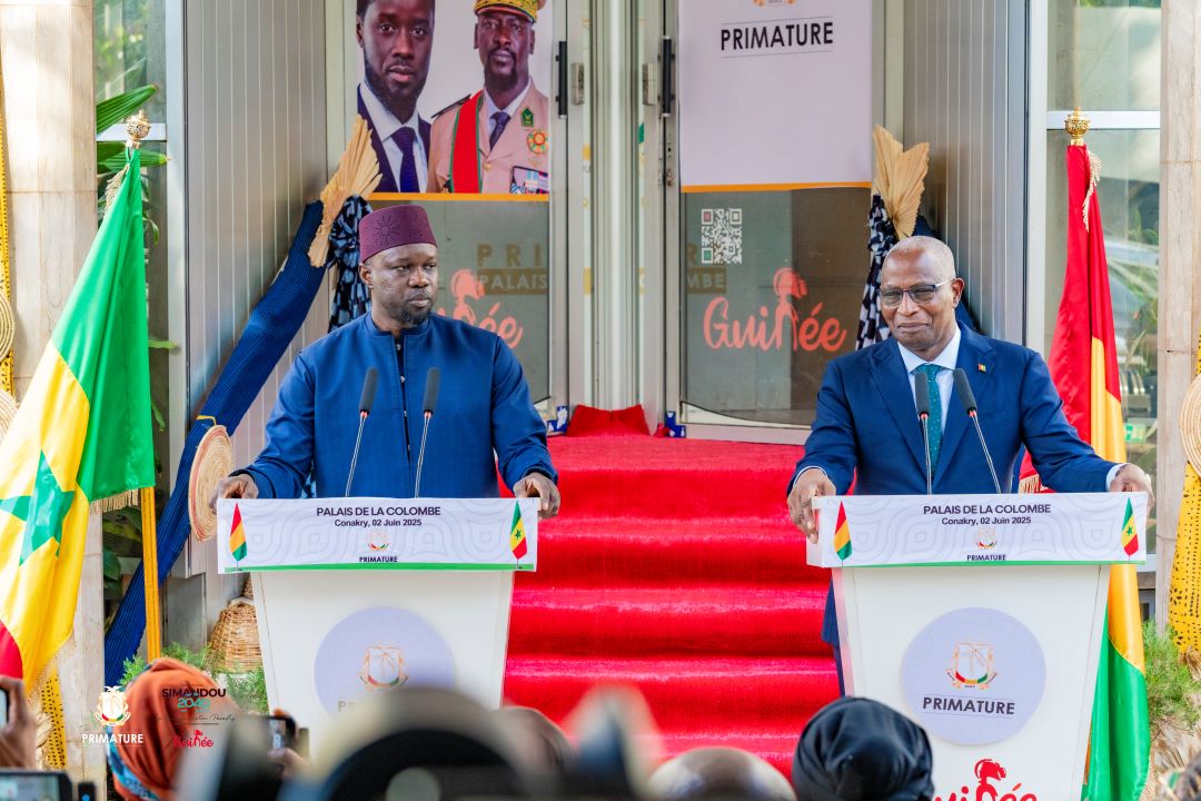 Coopération Sud-Sud : la Guinée et la Sénégal renforcent leurs relations bilatérales