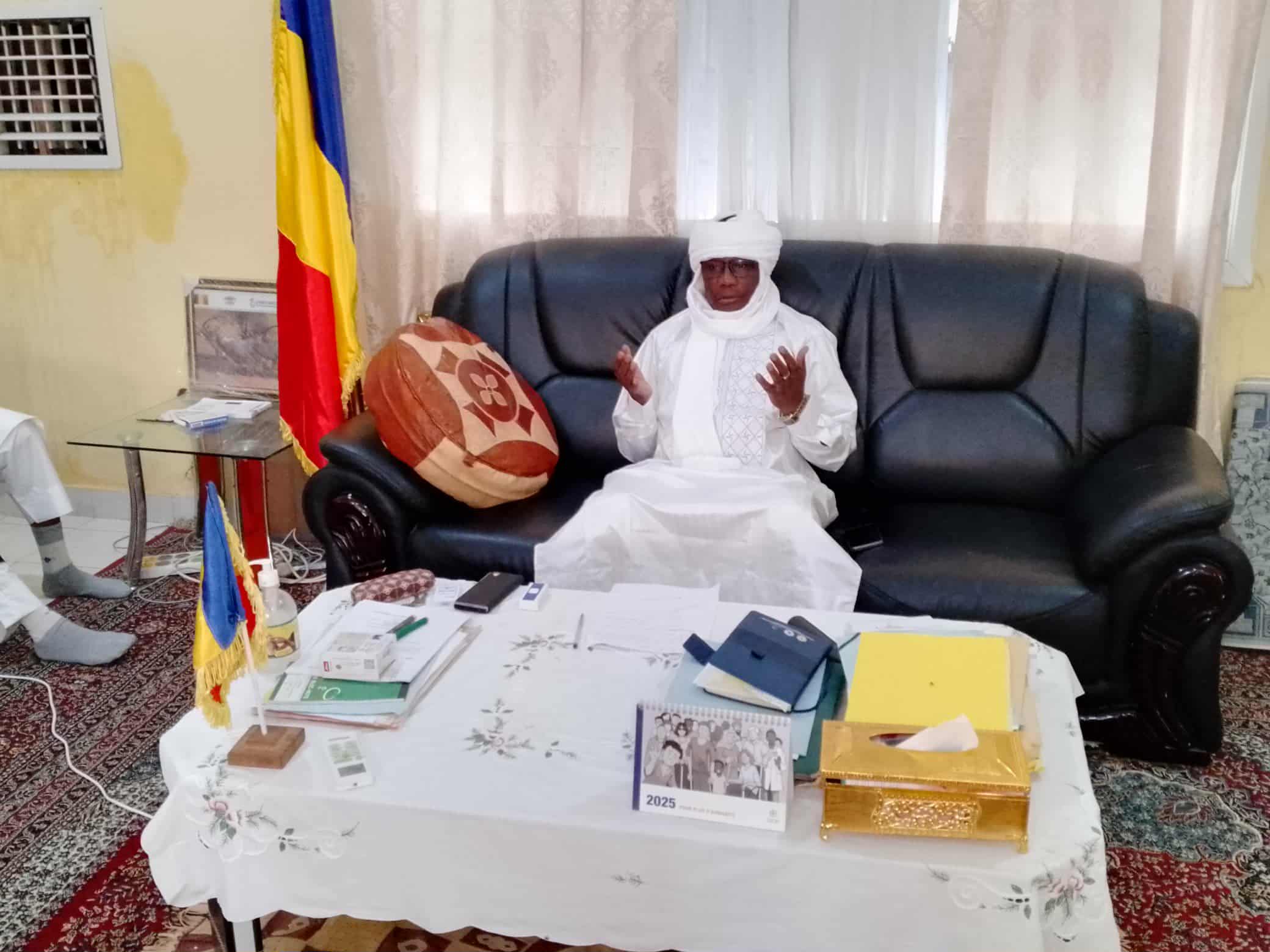 Tchad : présentation des vœux au délégué général du gouvernement auprès du Barh El Gazel Tchad : présentation des vœux au délégué général du gouvernement auprès du Barh El Gazel