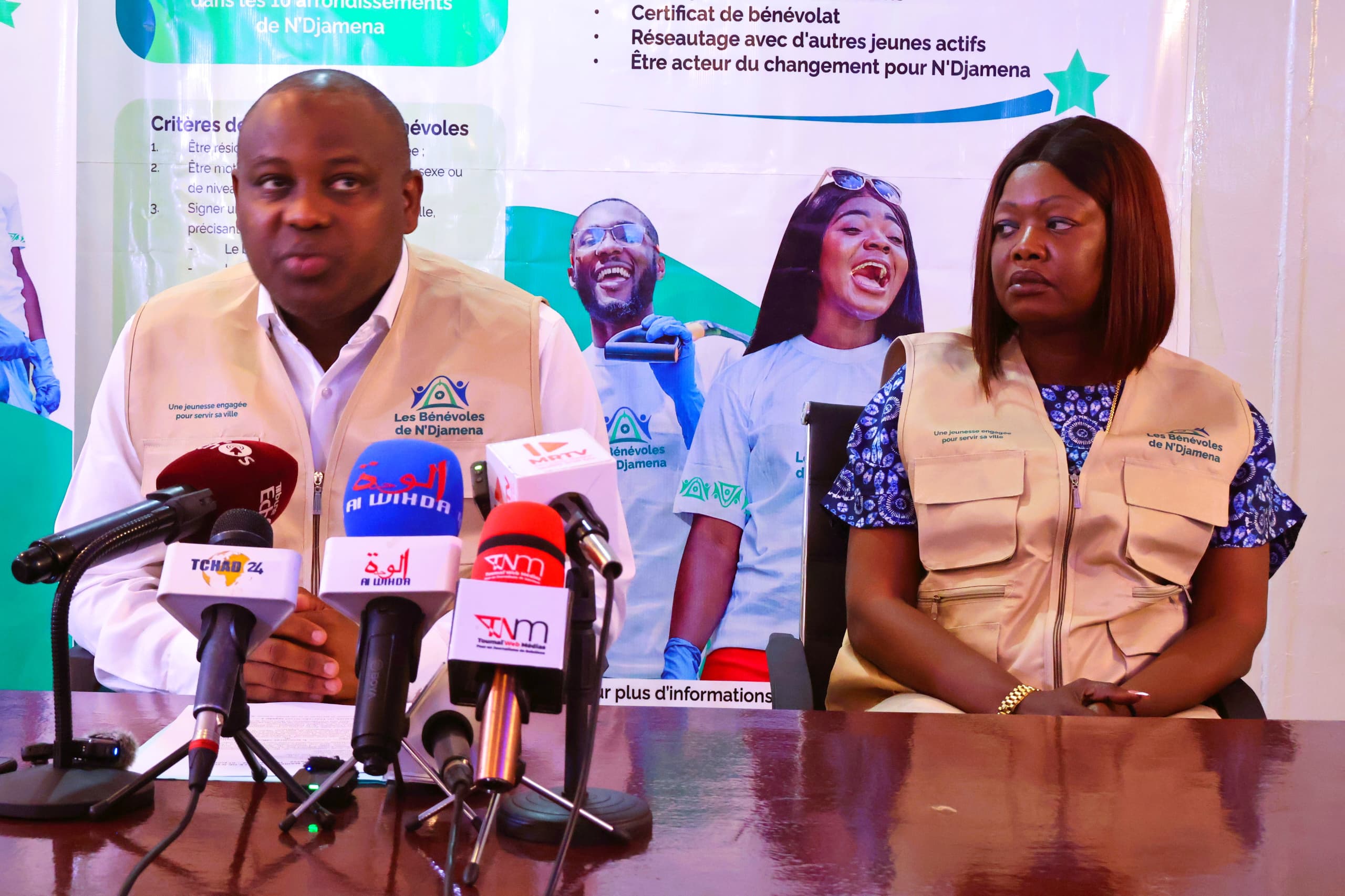 Tchad : le maire lance l’initiative "Les Bénévoles de N’Djamena" Tchad : le maire lance l’initiative "Les Bénévoles de N’Djamena"