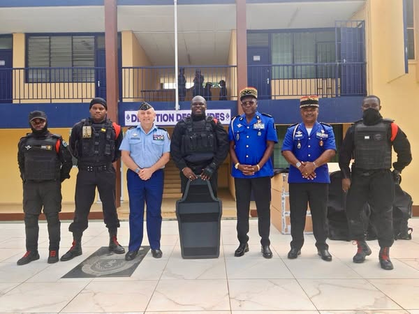 Gabon : Le Directeur de la Gendarmerie Nationale française en visite à Libreville pour renforcer la coopération