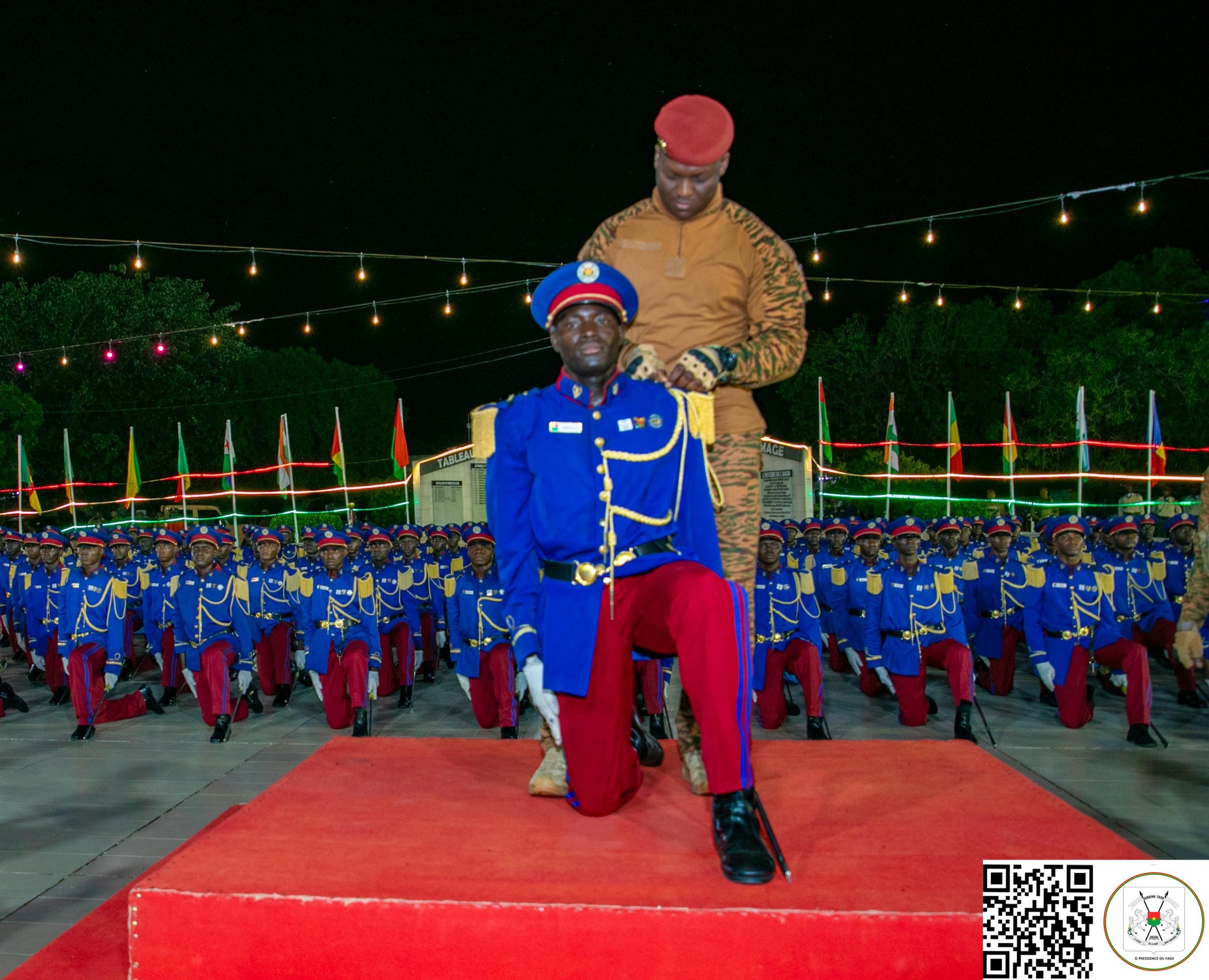 Burkina Faso : La 24e promotion de l'Académie militaire Georges-NAMOANO prête à combattre Burkina Faso : La 24e promotion de l'Académie militaire Georges-NAMOANO prête à combattre