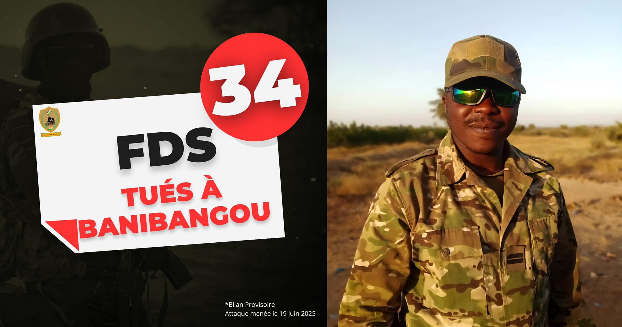 le lieutenant des Forces Armées Nigériennes (FAN), commandant en chef de la position militaire de Banibangou tué dans l'attaque le lieutenant des Forces Armées Nigériennes (FAN), commandant en chef de la position militaire de Banibangou tué dans l'attaque