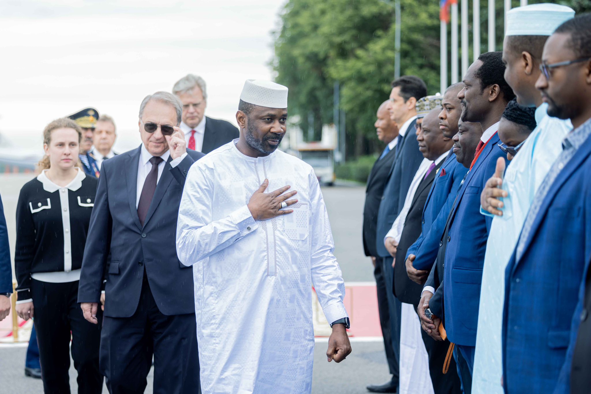 Mali / Russie : Le Général Assimi Goïta en visite officielle à Moscou Mali / Russie : Le Général Assimi Goïta en visite officielle à Moscou