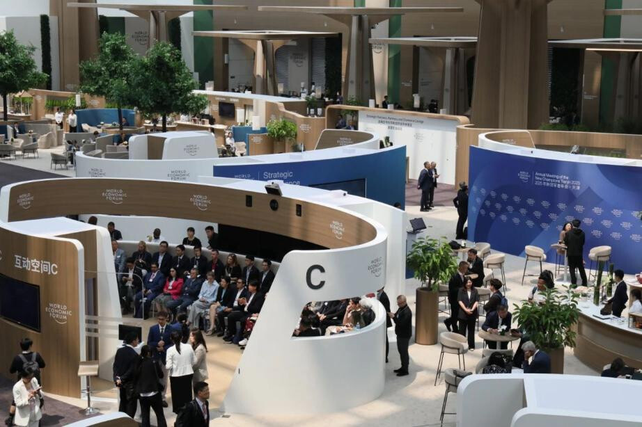 The 16th Annual Meeting of the New Champions, also known as the Summer Davos, is held, June 24, 2025. (Photo by Yuan Lin) The 16th Annual Meeting of the New Champions, also known as the Summer Davos, is held, June 24, 2025. (Photo by Yuan Lin)