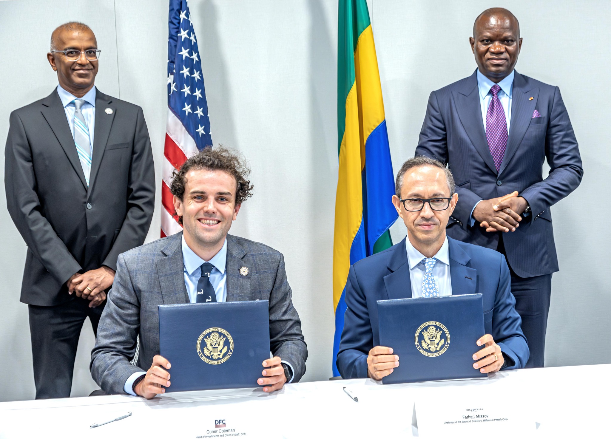 Gabon/Etats-Unis : signature d’un accord de financement entre l’État gabonais et le groupe Millenial Potash