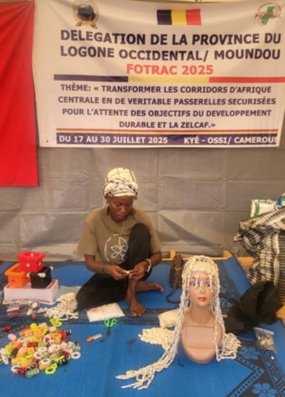FOTRAC 2025 : les femmes Tchadiennes présentent leur savoir-faire à Kyé-Ossi FOTRAC 2025 : les femmes Tchadiennes présentent leur savoir-faire à Kyé-Ossi