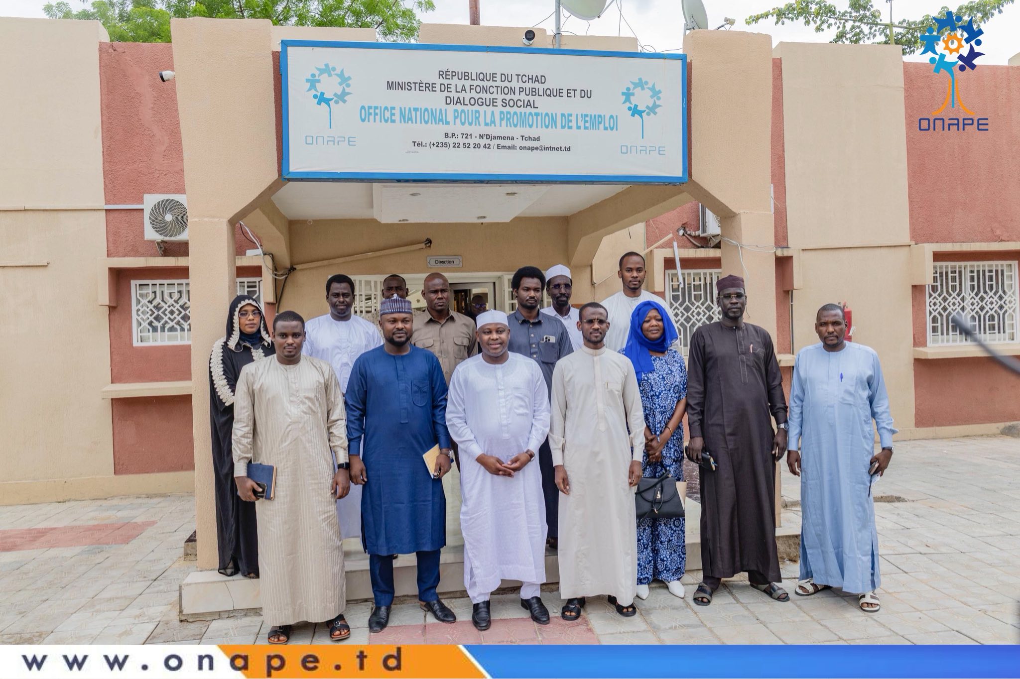 Tchad :  la mairie centrale de N’Djamena et l’ONAPE s’engagent sur l’emploi des jeunes et la transition écologique
