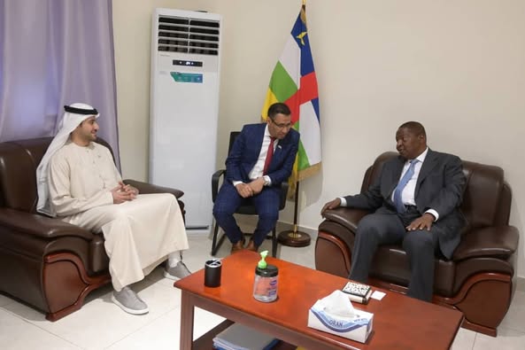RCA : Le Président Touadéra s'entretient avec le PDG de la société émiratie GSU RCA : Le Président Touadéra s'entretient avec le PDG de la société émiratie GSU