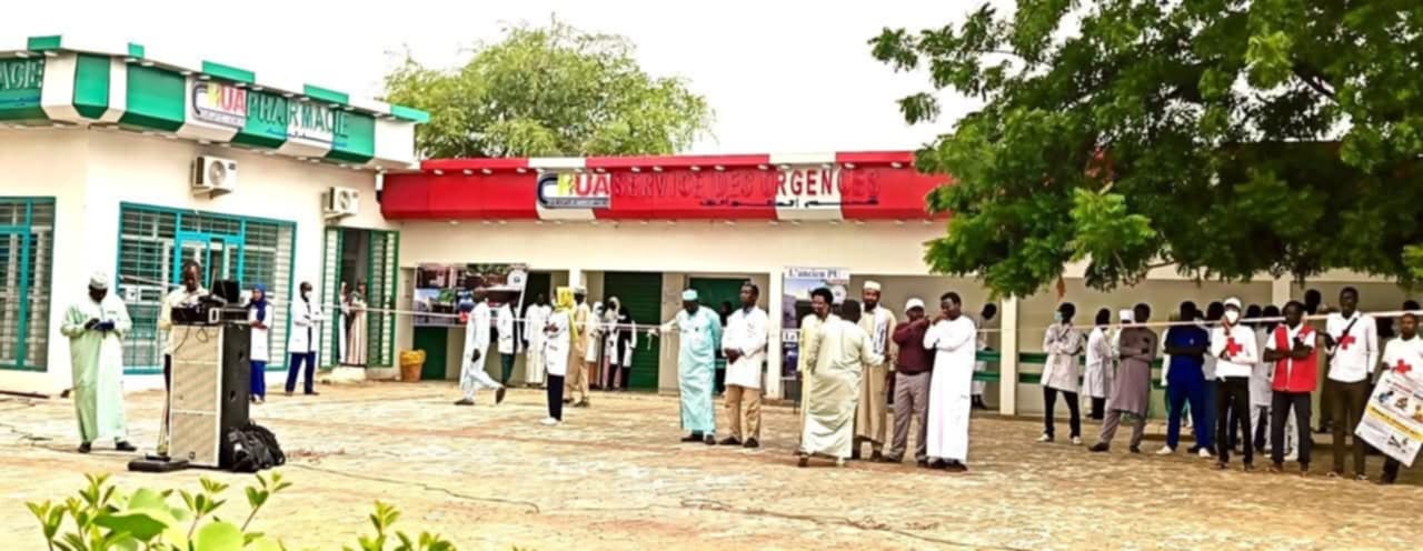 Tchad : le ministre de la Santé publique inaugure le service des urgences du CHU d'Abéché