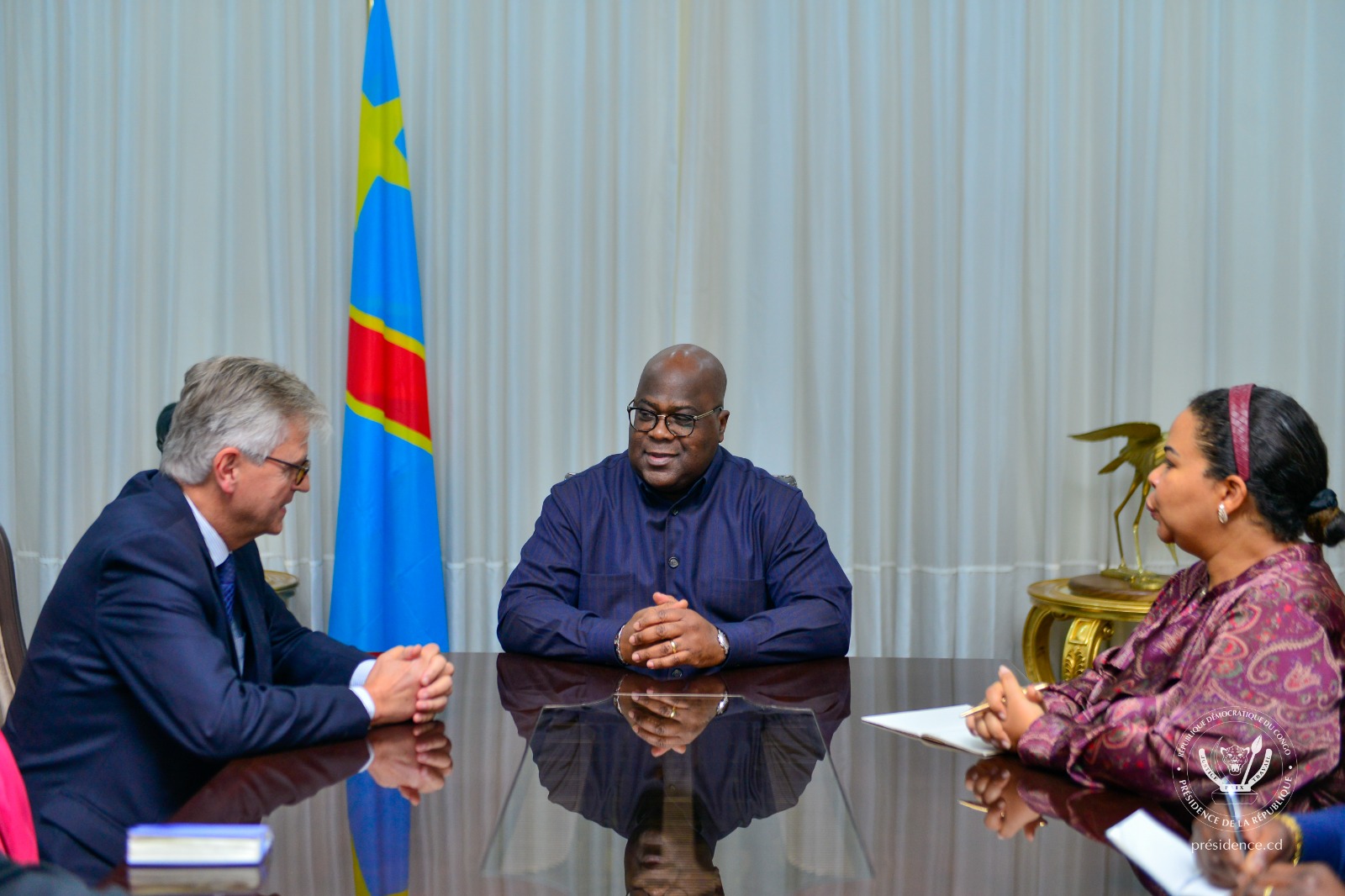 RDC : le SGA des Nations Unies chargé des opérations de paix reçu par le chef de l’Etat