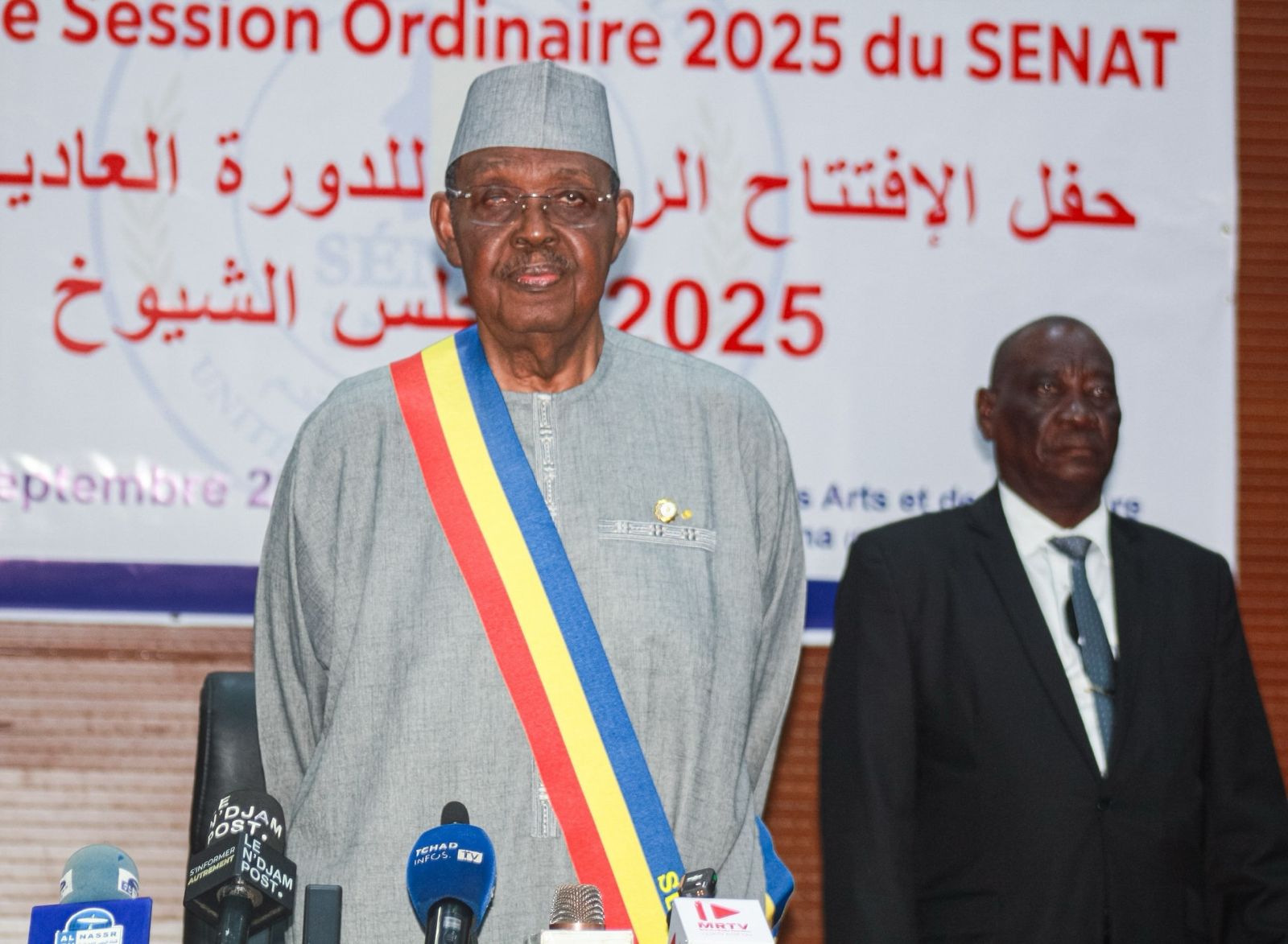 Tchad : le président du Sénat lance un appel à l’unité à l'ouverture de la 2ème session 2025 Tchad : le président du Sénat lance un appel à l’unité à l'ouverture de la 2ème session 2025