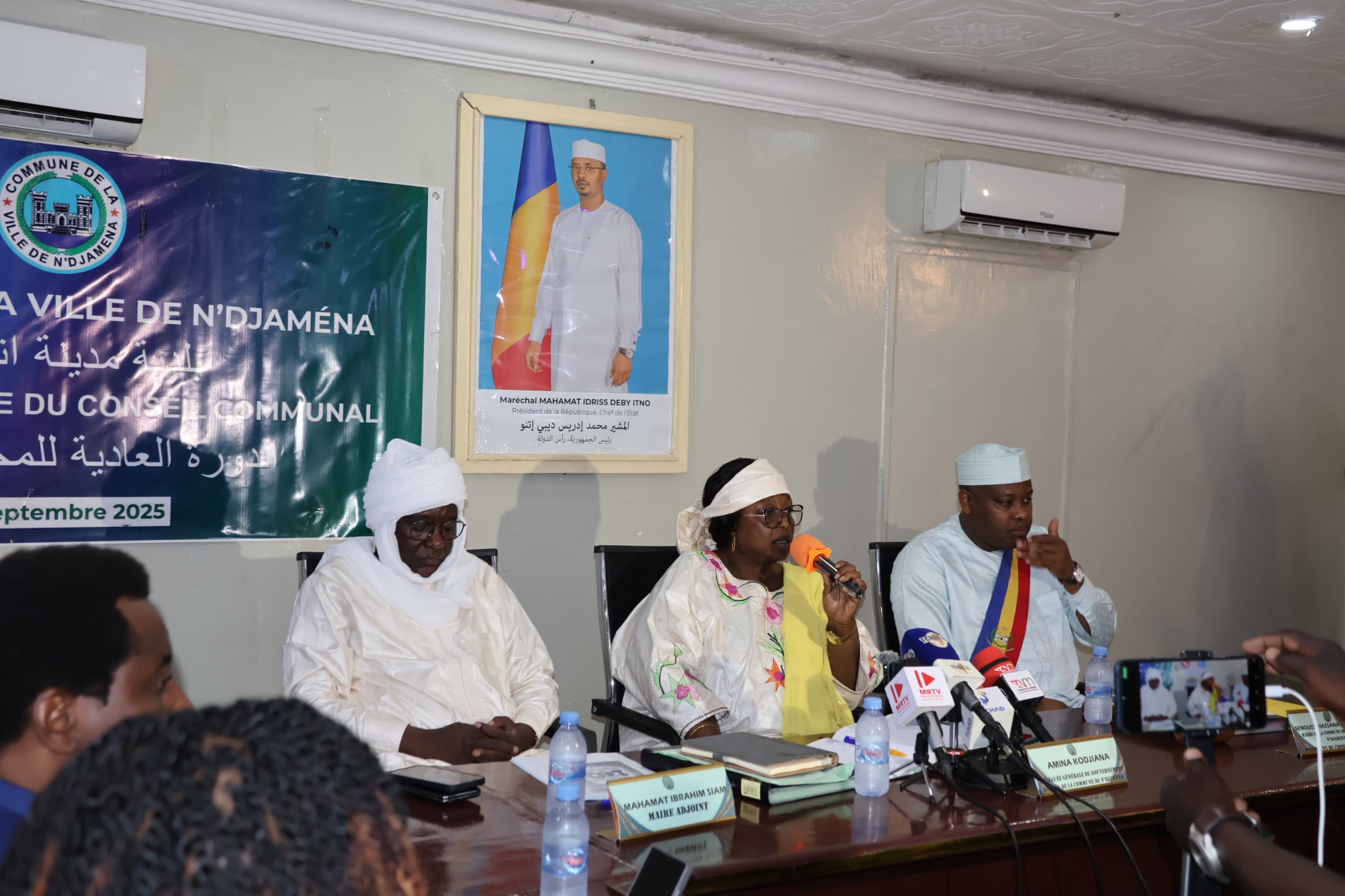 N'Djamena : le Conseil communal adopte un budget ajusté et des réformes majeures