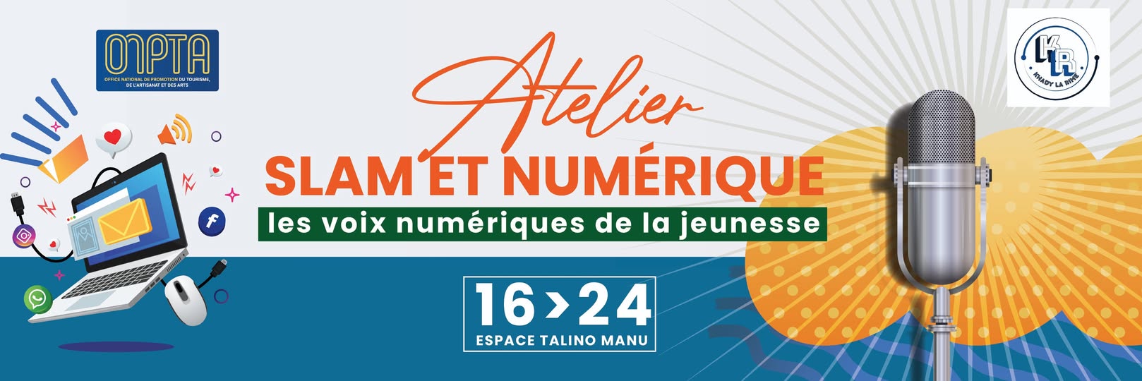 Tchad : Un atelier allie slam et numérique pour la jeunesse