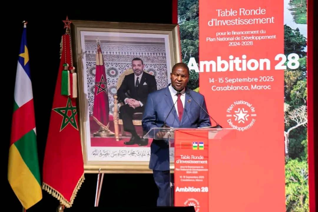 Touadéra à la Table ronde internationale : "La pauvreté n’est pas une fatalité"