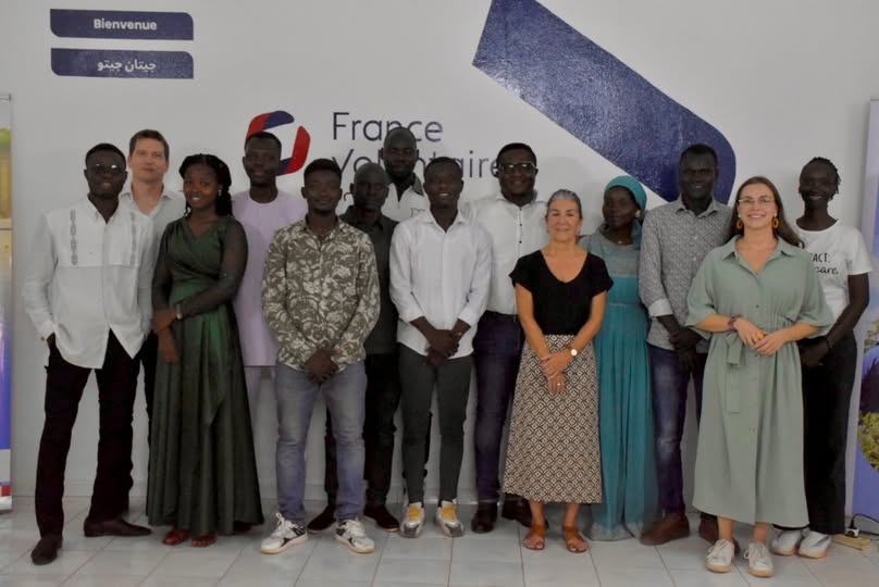 Tchad : des jeunes tchadiens en mission en France au sein d’associations sociales