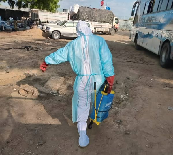 Tchad : Campagne de pulvérisation des bus de voyage pour prévenir le choléra