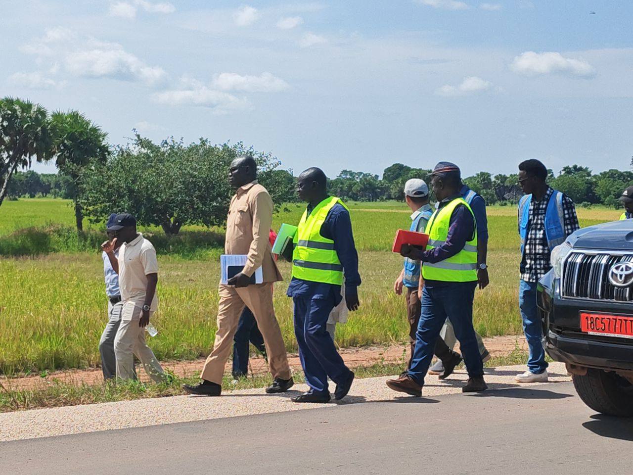 Tchad : Réception technique de 50 km de route sur le corridor stratégique Douala-N’Djaména