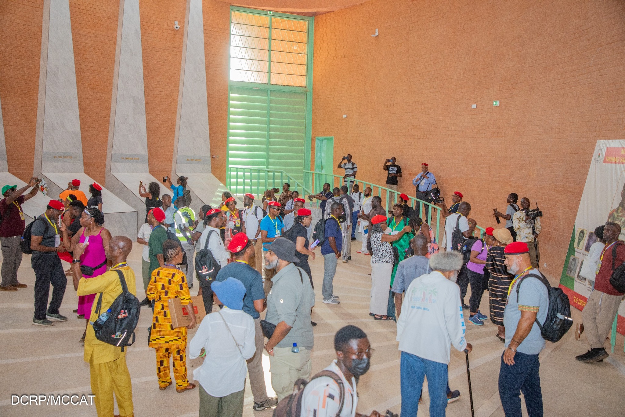 Burkina : Mémorial Thomas Sankara, visite des afro-descendants et de la diaspora africaine