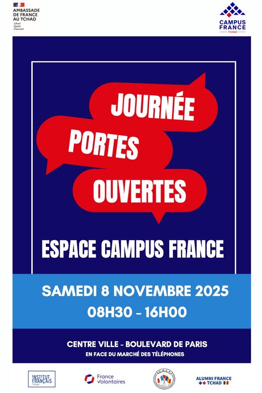 Tchad : Journée Portes Ouvertes – Campus France Tchad