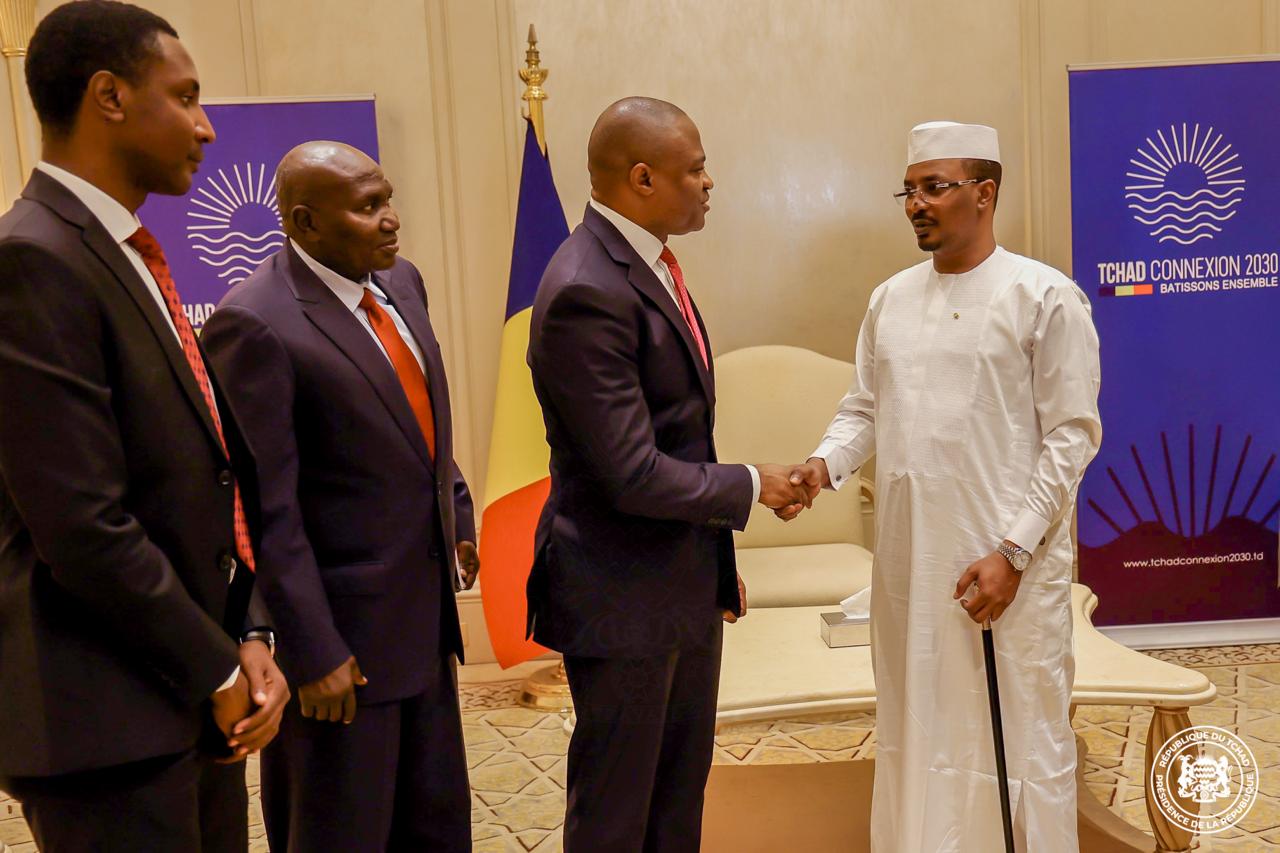 Tchad-PND : les responsables de BSIC et UBA Tchad reçus par le chef de l’Etat