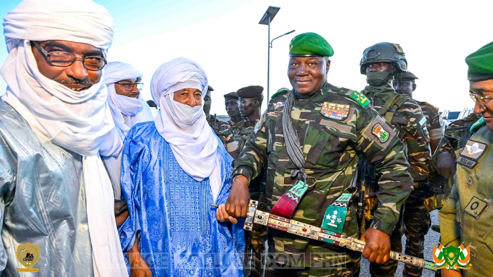 Niger : arrivée du président de la République à Agadez