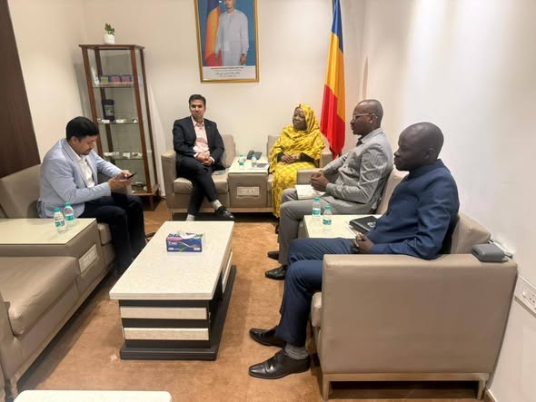 Rencontre entre l’ambassadeure du Tchad en Inde et une délégation de l’IIT Delhi