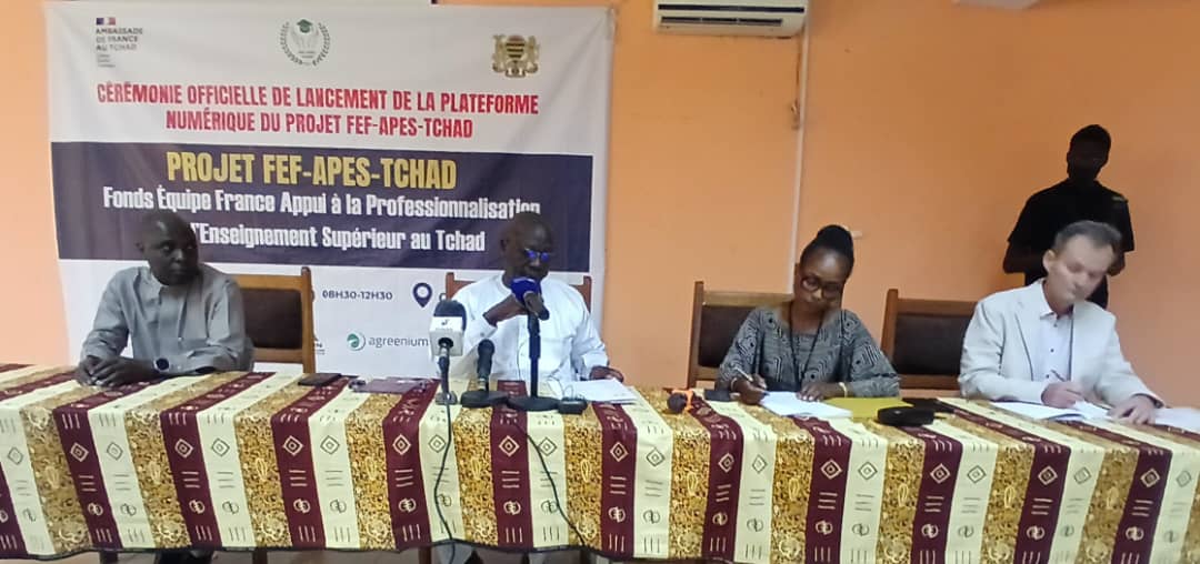 Tchad : lancement officiel de la plateforme numérique du projet FEF-APES-Tchad