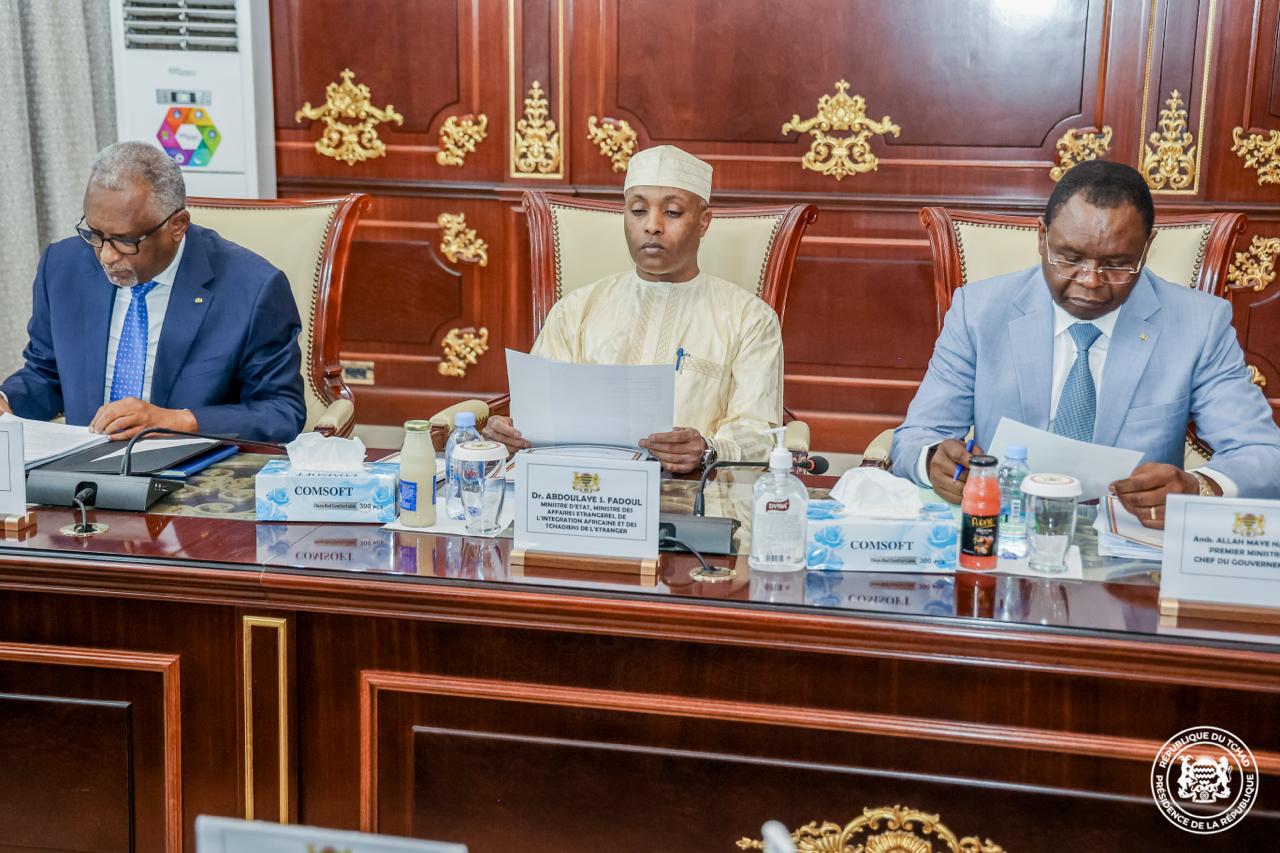 Tchad : le président préside un conseil ordinaire des ministres