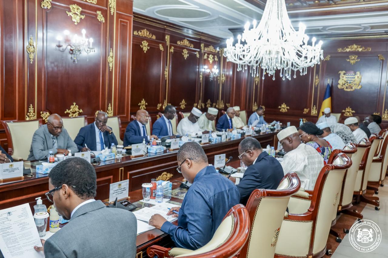 Tchad : le président préside un conseil ordinaire des ministres