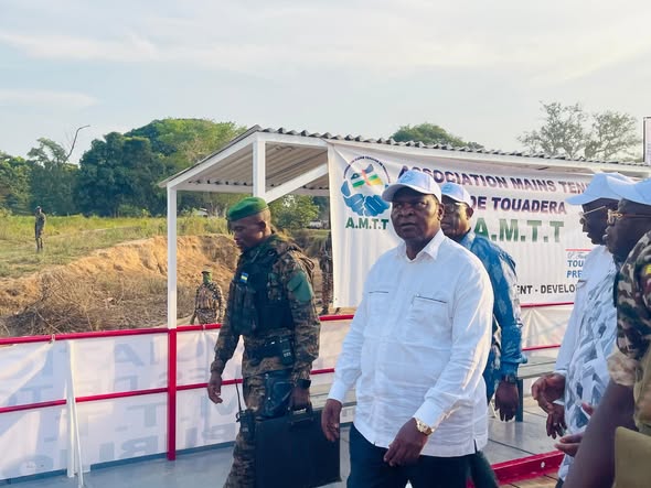 RCA : Le Président de la République inaugure le bac rénové à Batangafo