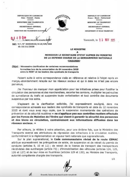 Cameroun : Les origines profondes de la crise des camionneurs et la rupture de confiance