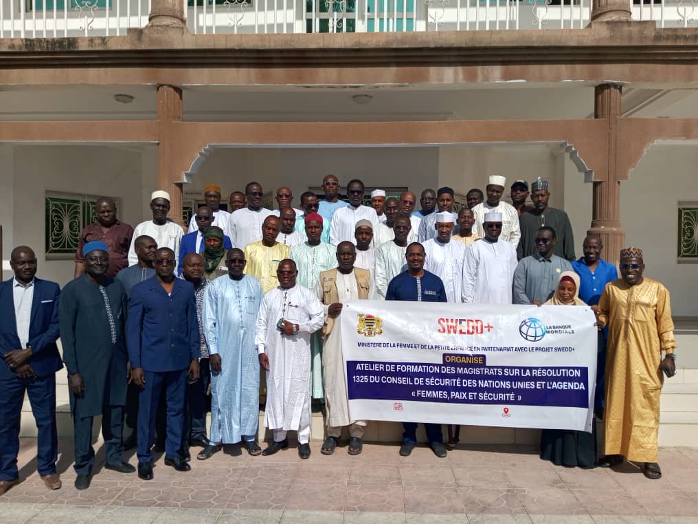 Tchad :  SWEED renforce les capacités des magistrats sur la Résolution 1325