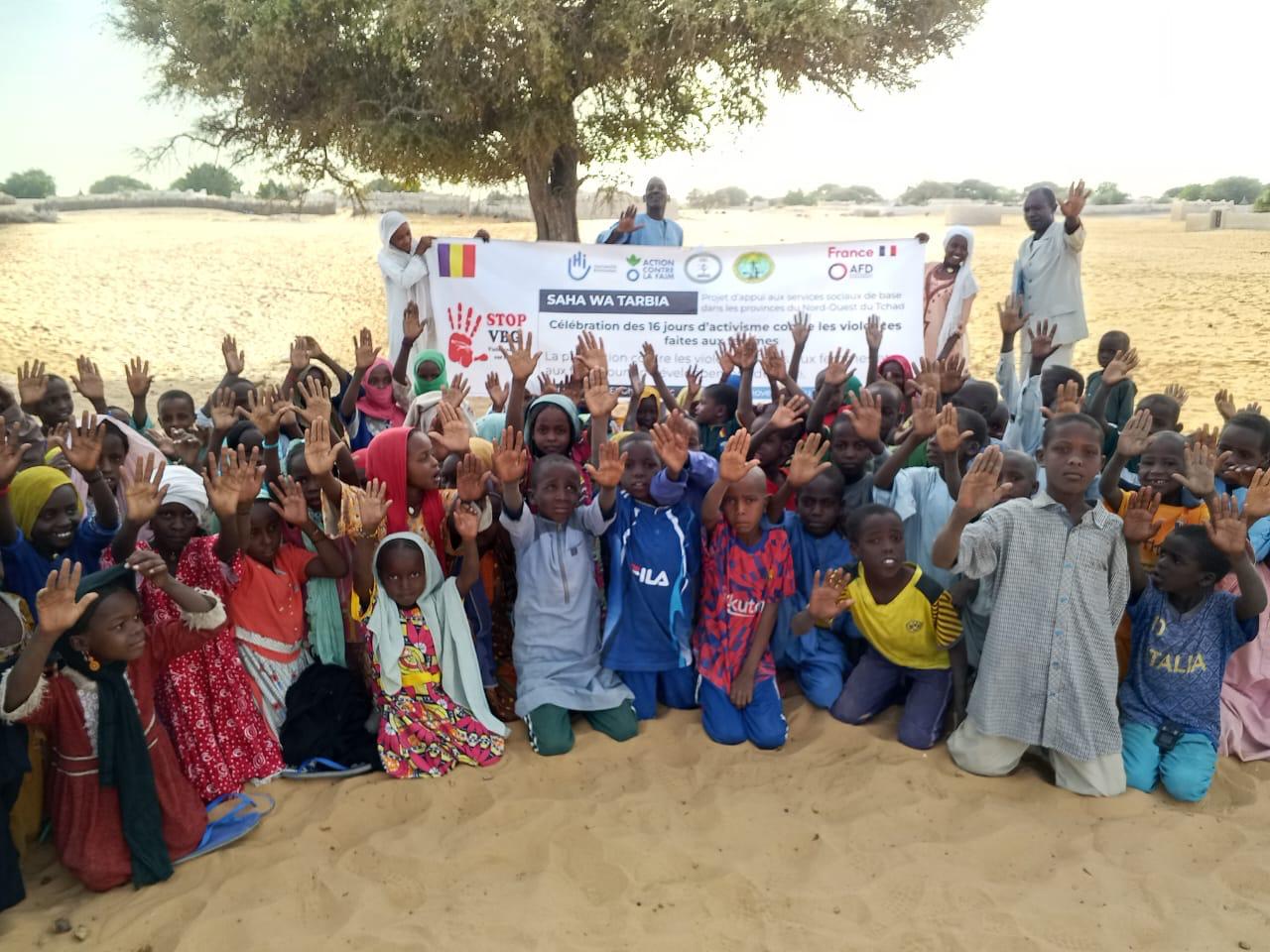 Tchad :  sensibilisation à la prévention des violences faites aux femmes et aux filles au Kanem